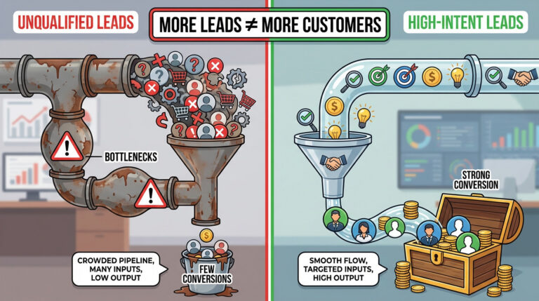 Why Your Leads Don’t Convert — And How to Fix the Real Problem