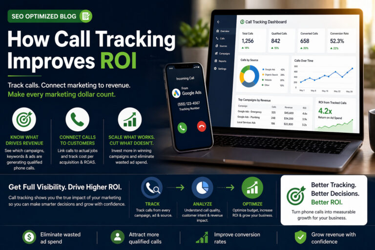 How Call Tracking Improves Marketing ROI for Small Businesses