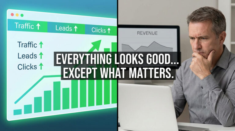 Why Your Marketing Reports Look Good — But Revenue Isn’t Growing