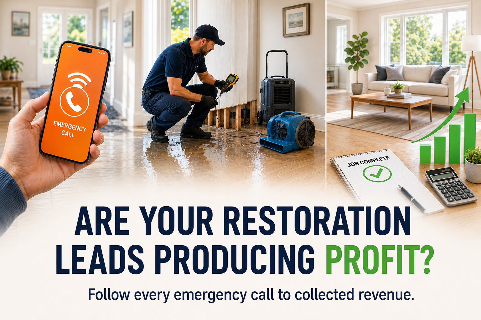Your Restoration Leads Are Coming In. So Where Are the Profitable Jobs?